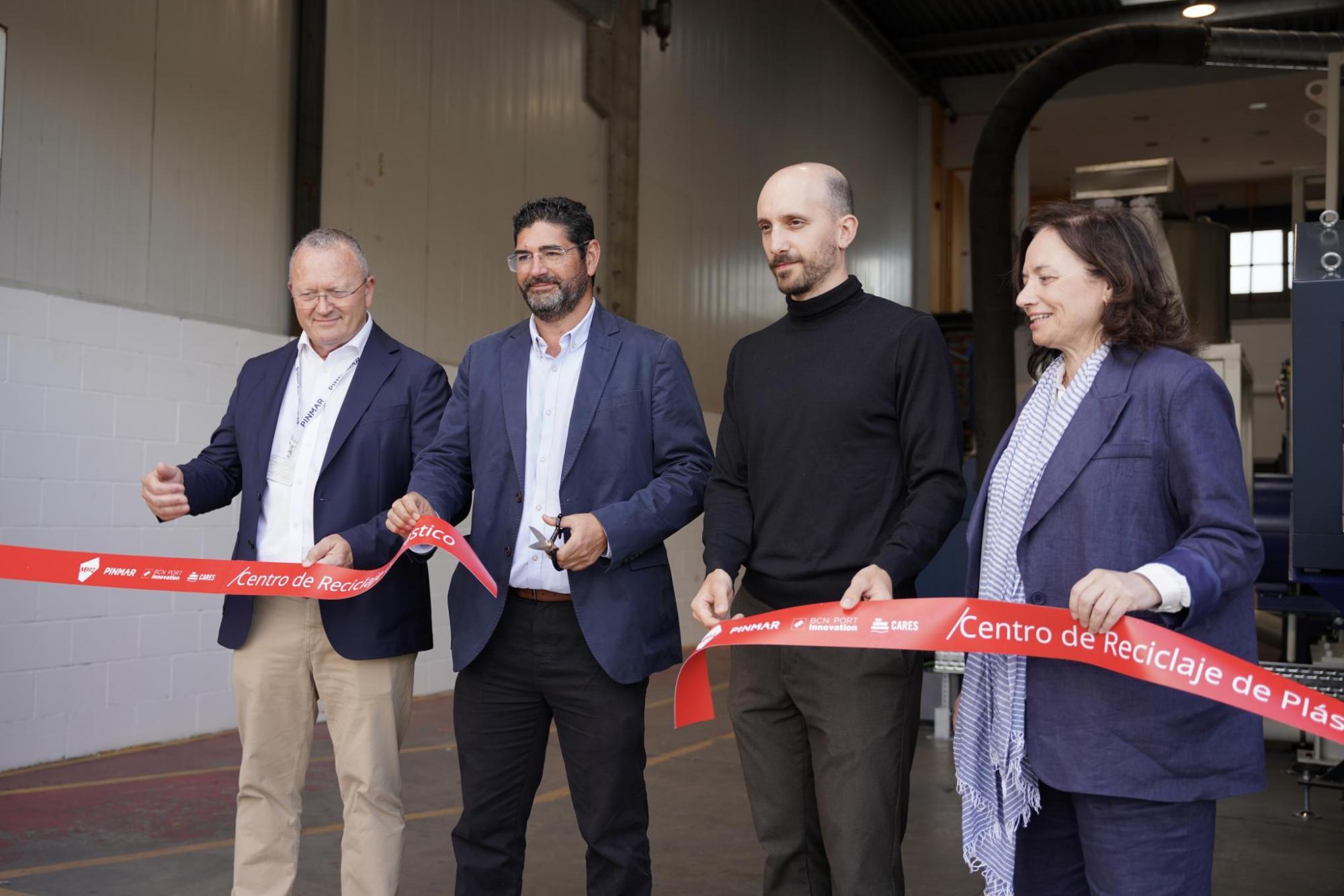 MB92 and Pinmar inaugurate a plastic recycling centre in collaboration with BCN Port Innovation to promote the circular economy in the port